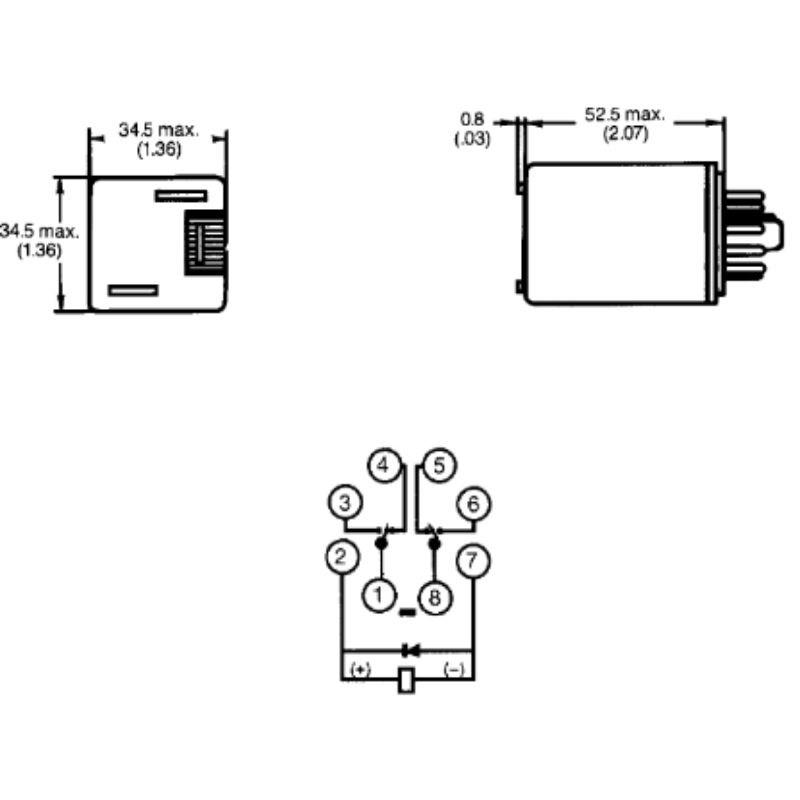 RELAY DC 12V 6021